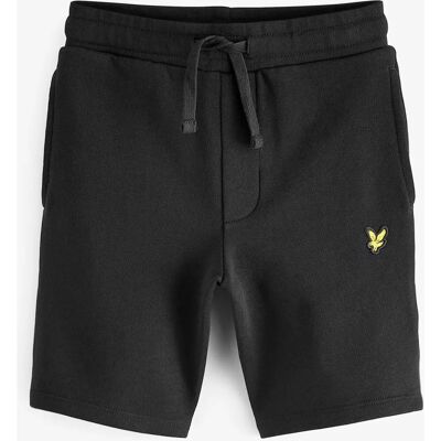 Lyle & Scott Kids Sweat Short - Zwart - Maat: 9/10 j - Shorts Lyle & Scott Kids Sweat Short - Zwart - Maat: 9/10 j - Shorts