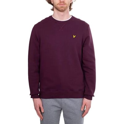 Lyle & Scott Z562 Bordeaux Sweatshirt - Pull - Publicité Lyle & Scott Z562 Bordeaux Sweatshirt - Pull - Publicité