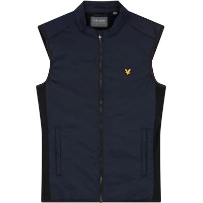 Lyle & Scott Gilet de golf navy - Performance & Style - Publicité Lyle & Scott Gilet de golf navy - Performance & Style - Publicité