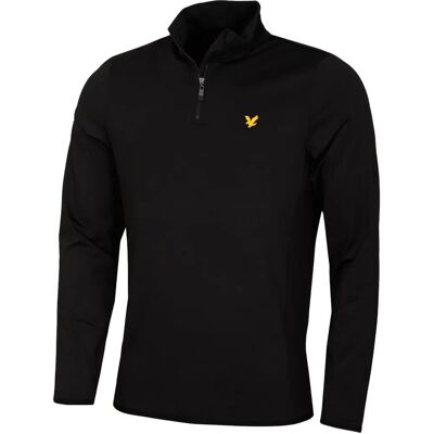 Lyle & Scott Homme Golf Technique 1/4 Zip Manteau Intermédiaire - Noir - Veste de Golf - Publicité Lyle & Scott Homme Golf Technique 1/4 Zip Manteau Intermédiaire - Noir - Veste de Golf - Publicité