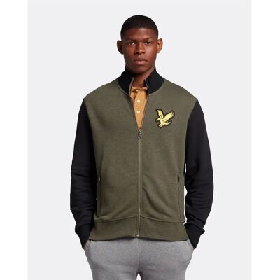 Lyle & Scott Maglione con ZIP verde - Maglione Lyle & Scott Maglione con ZIP verde - Maglione