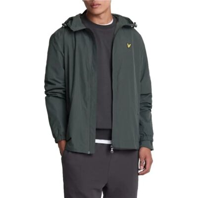 Lyle & Scott Dragkedja Genom Huva Jacka - (JK464V) antracit Lyle & Scott Dragkedja Genom Huva Jacka - (JK464V) antracit