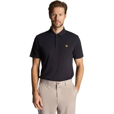 Lyle & Scott Dunkel Marine Recyceltes Golf Polo - Poloshirt Lyle & Scott Dunkel Marine Recyceltes Golf Polo - Poloshirt