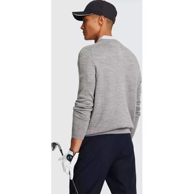 Lyle & Scott Herren V-Ausschnitt Pullover - Grau - Regular - Pullover Lyle & Scott Herren V-Ausschnitt Pullover - Grau - Regular - Pullover
