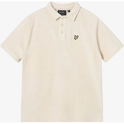 Lyle And Scott Gutt Frottee Polo - Beige - Størrelse: 12/13 år Lyle And Scott Gutt Frottee Polo - Beige - Størrelse: 12/13 år