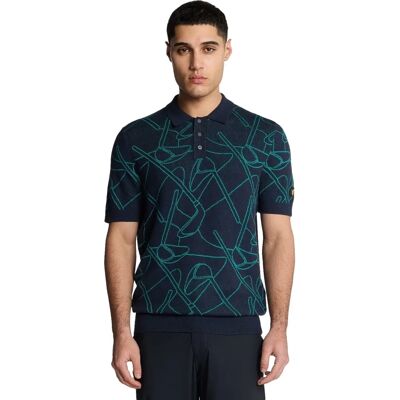 Lyle And Scott Polo de golf homme Outline en maille - Taille S - Polo - Publicité Lyle And Scott Polo de golf homme Outline en maille - Taille S - Polo - Publicité