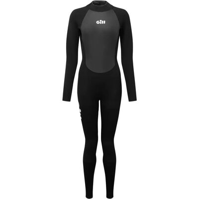 Traje de neopreno mujer Pursuit 4/3mm negro Traje de neopreno mujer Pursuit 4/3mm negro