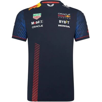 T-Shirt de l'équipe Red Bull Racing 2023 de Castore - Marine - Grande - Produit d'équipe - Publicité T-Shirt de l'équipe Red Bull Racing 2023 de Castore - Marine - Grande - Produit d'équipe - Publicité