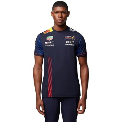 Castore 2023 T-shirt Homme Red Bull Racing - Nuit Céleste - Publicité Castore 2023 T-shirt Homme Red Bull Racing - Nuit Céleste - Publicité