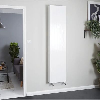 Radiatore verticale HudsonReed - Bianco - Doppio pannello - Diverse dimensioni Radiatore verticale HudsonReed - Bianco - Doppio pannello - Diverse dimensioni
