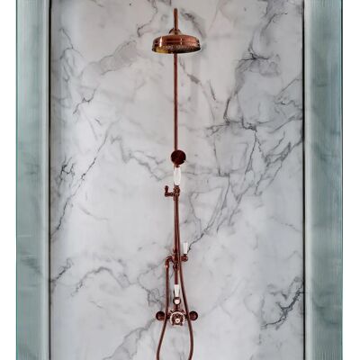 HudsonReed - Elizabeth - Satin Copper - Colonna Doccia HudsonReed - Elizabeth - Satin Copper - Colonna Doccia
