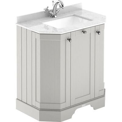HudsonReed - Old London - Top in marmo bianco - Lavabo HudsonReed - Old London - Top in marmo bianco - Lavabo