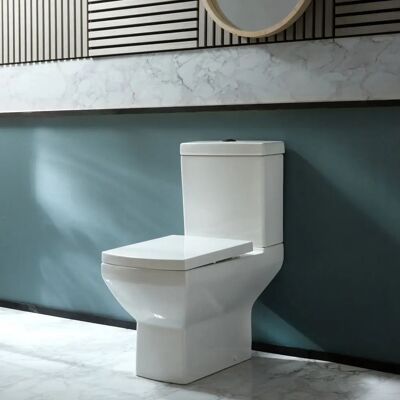 HudsonReed - Sanitario WC Monoblocco Moderno HudsonReed - Sanitario WC Monoblocco Moderno