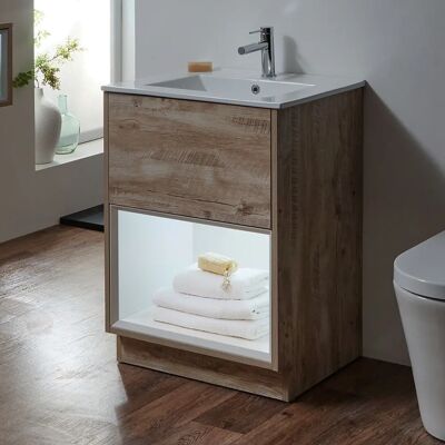 HudsonReed - Hoxton 600 - Rovere chiaro - Mobile bagno HudsonReed - Hoxton 600 - Rovere chiaro - Mobile bagno