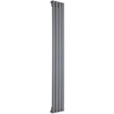 HudsonReed Radiatore Verticale - Antracite - 1750mm x 280mm - Pannello Singolo HudsonReed Radiatore Verticale - Antracite - 1750mm x 280mm - Pannello Singolo