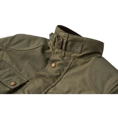 Belstaff - Trialmaster Wax 8oz - Olive Green - Veste - Publicité Belstaff - Trialmaster Wax 8oz - Olive Green - Veste - Publicité