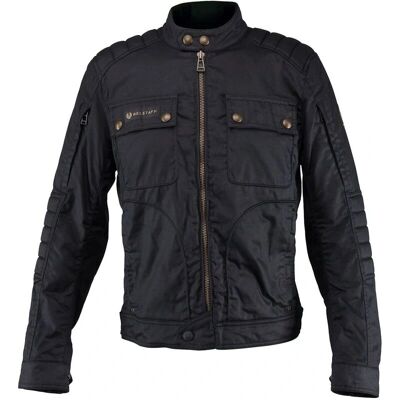 Veste imperméable en coton noir BELSTAFF Roberts - Veste - Publicité Veste imperméable en coton noir BELSTAFF Roberts - Veste - Publicité