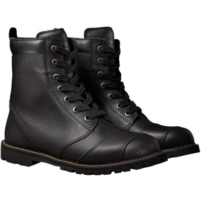 Bottes de Moto en Cuir Noir Belstaff Resolve - Bottes Moto - Publicité Bottes de Moto en Cuir Noir Belstaff Resolve - Bottes Moto - Publicité