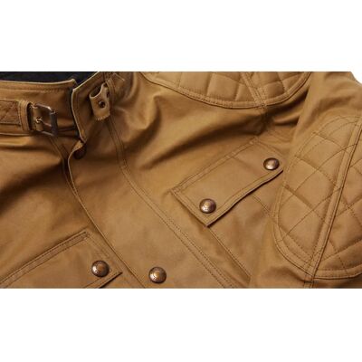 BELSTAFF - Brooklands Wax8Oz - Sable - Jacket - Publicité BELSTAFF - Brooklands Wax8Oz - Sable - Jacket - Publicité