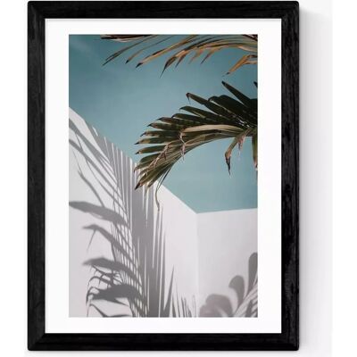 EAST END PRINTS - Me Casa - obeche wood frame - Framed Print EAST END PRINTS - Me Casa - obeche wood frame - Framed Print