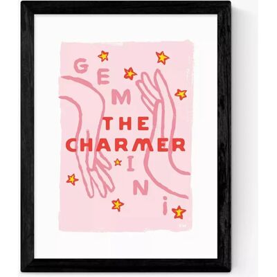 East End Prints – Gemini The Charmer – Framed Print East End Prints – Gemini The Charmer – Framed Print