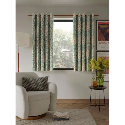 John Lewis Alva Print Pair Blackout/Thermal Lined Curtains John Lewis Alva Print Pair Blackout/Thermal Lined Curtains