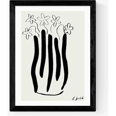 EAST END PRINTS - Abstract Vase - Framed Print EAST END PRINTS - Abstract Vase - Framed Print