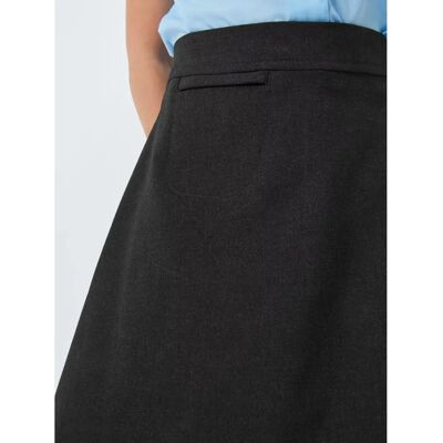 John Lewis Kids' Adjustable Waist Grey Mid A-line School Skirt - Skirt John Lewis Kids' Adjustable Waist Grey Mid A-line School Skirt - Skirt
