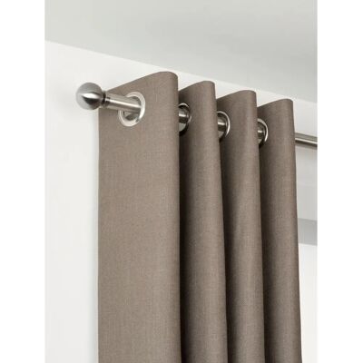 John Lewis - Select Curtain Pole - 25mm - Ball Finial - Wall Fix John Lewis - Select Curtain Pole - 25mm - Ball Finial - Wall Fix