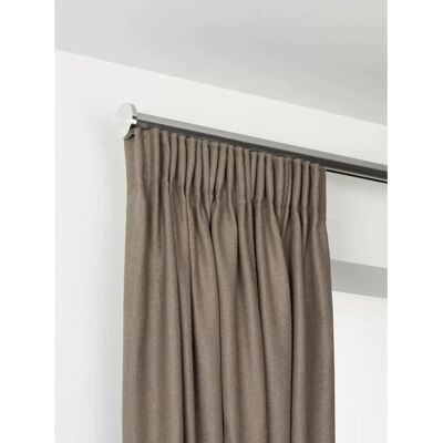 John Lewis - Select Gliding Curtain Pole - 30mm - Disc Finial - Curtain Pole John Lewis - Select Gliding Curtain Pole - 30mm - Disc Finial - Curtain Pole