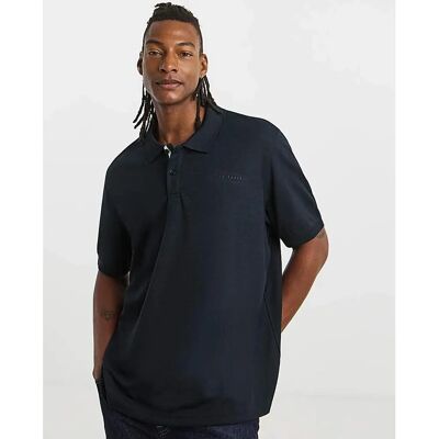 Ted Baker Karty Navy Poloshirt met Korte Mouwen Ted Baker Karty Navy Poloshirt met Korte Mouwen