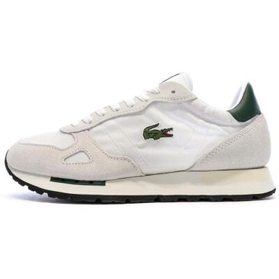 Lacoste - 47SMA0006_1R5 - Cuir - Blanc - Baskets - Publicité Lacoste - 47SMA0006_1R5 - Cuir - Blanc - Baskets - Publicité