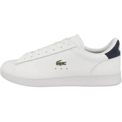 Lacoste Carnaby Set Lederschuhe - Weiß/Navy - Herren Lacoste Carnaby Set Lederschuhe - Weiß/Navy - Herren