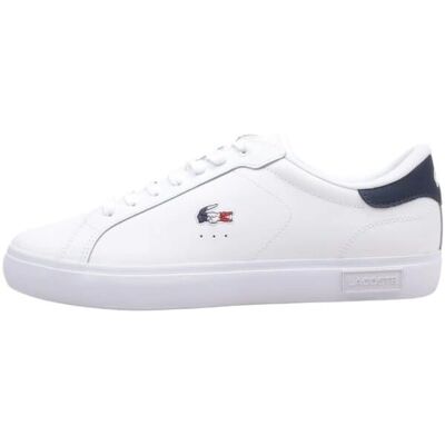 Buty Lacoste Powercourt Białe / Granatowe - 44.5 Buty Lacoste Powercourt Białe / Granatowe - 44.5