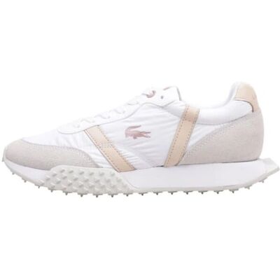 Lacoste L-Spin Evo Turnschuhe - Weiß Grau Orange Lacoste L-Spin Evo Turnschuhe - Weiß Grau Orange