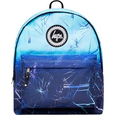 Hype Niebieski gradientowy plecak - Unisex Hype Niebieski gradientowy plecak - Unisex