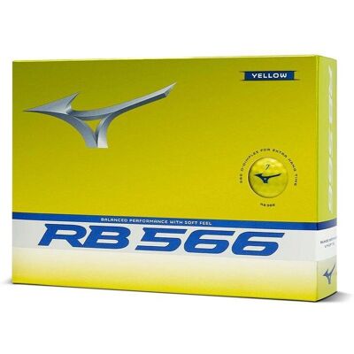 Mizuno RB 566 Golf Balls - Yellow Mizuno RB 566 Golf Balls - Yellow