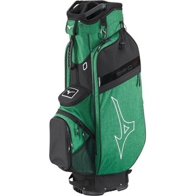 Mizuno Heathered Green BR-D3 Golf Cart Bag - 7-way, 10 pockets Mizuno Heathered Green BR-D3 Golf Cart Bag - 7-way, 10 pockets