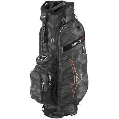 Mizuno Mizuno BR-D3 Camo/Copper Golf Cart Bag Mizuno Mizuno BR-D3 Camo/Copper Golf Cart Bag