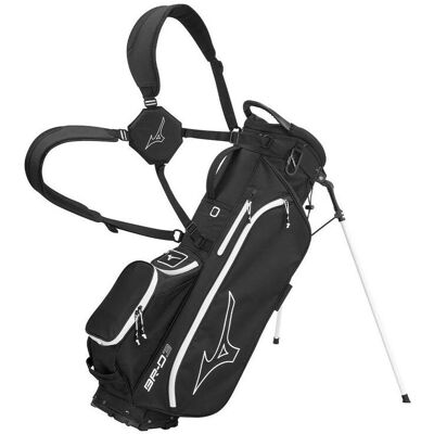 Mizuno BR-D3 Golf Stand Bag - Black/White Mizuno BR-D3 Golf Stand Bag - Black/White