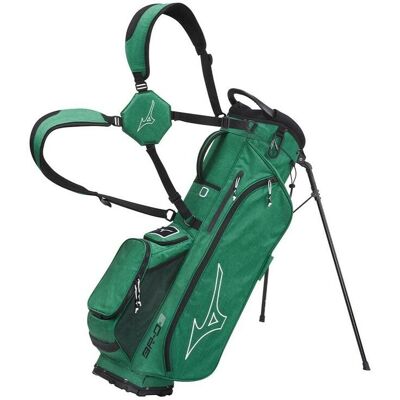 Mizuno Mizuno BR-D3 Golf Stand Bag Heathered Green - Golf Stand Bag Mizuno Mizuno BR-D3 Golf Stand Bag Heathered Green - Golf Stand Bag