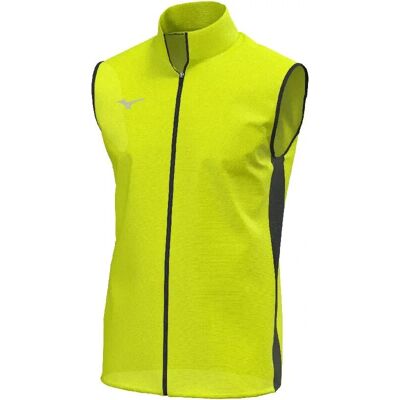 Mizuno XL Gelbe Wasserdichte Jacke - Jacke Mizuno XL Gelbe Wasserdichte Jacke - Jacke