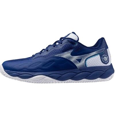 Herren-Tennisschuhe Mizuno Wave Enforce Court CC - Blau 40.5 Herren-Tennisschuhe Mizuno Wave Enforce Court CC - Blau 40.5