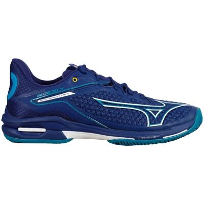 Buty tenisowe Mizuno Wave Exceed Tour 6 CC - Męskie - Niebieskie Buty tenisowe Mizuno Wave Exceed Tour 6 CC - Męskie - Niebieskie