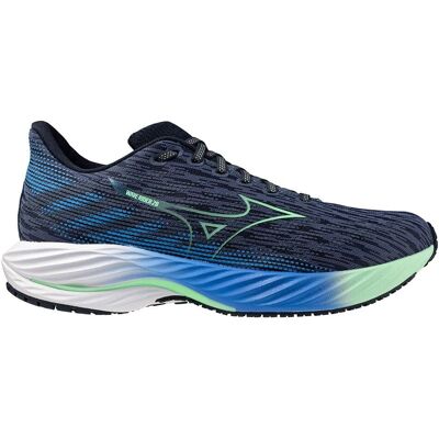 Chaussures de course Mizuno Wave Rider 28 Marine - Publicité Chaussures de course Mizuno Wave Rider 28 Marine - Publicité