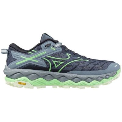 Mizuno Bleu Vert Violet Indigo Neo Mint Citadel Chaussures de trail - Trail Shoes - Publicité Mizuno Bleu Vert Violet Indigo Neo Mint Citadel Chaussures de trail - Trail Shoes - Publicité