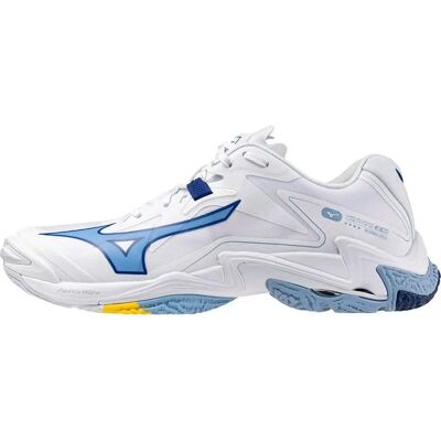 Mizuno Wave Lightning Z8 - Chaussures de tennis unisex - Toute l'année Blanc - Publicité Mizuno Wave Lightning Z8 - Chaussures de tennis unisex - Toute l'année Blanc - Publicité