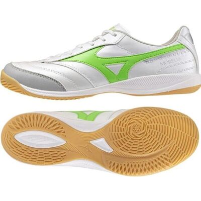 Mizuno Białe buty do piłki halowej - Halówki Mizuno Białe buty do piłki halowej - Halówki