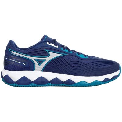 Buty tenisowe Mizuno Wave Enforce Tour 2 CC - Niebieskie 42 Buty tenisowe Mizuno Wave Enforce Tour 2 CC - Niebieskie 42