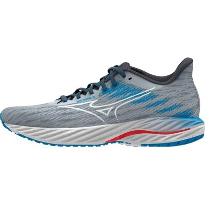 Chaussures Mizuno Wave Inspire 21 Pearl Blue/White/Blue - Course - Publicité Chaussures Mizuno Wave Inspire 21 Pearl Blue/White/Blue - Course - Publicité